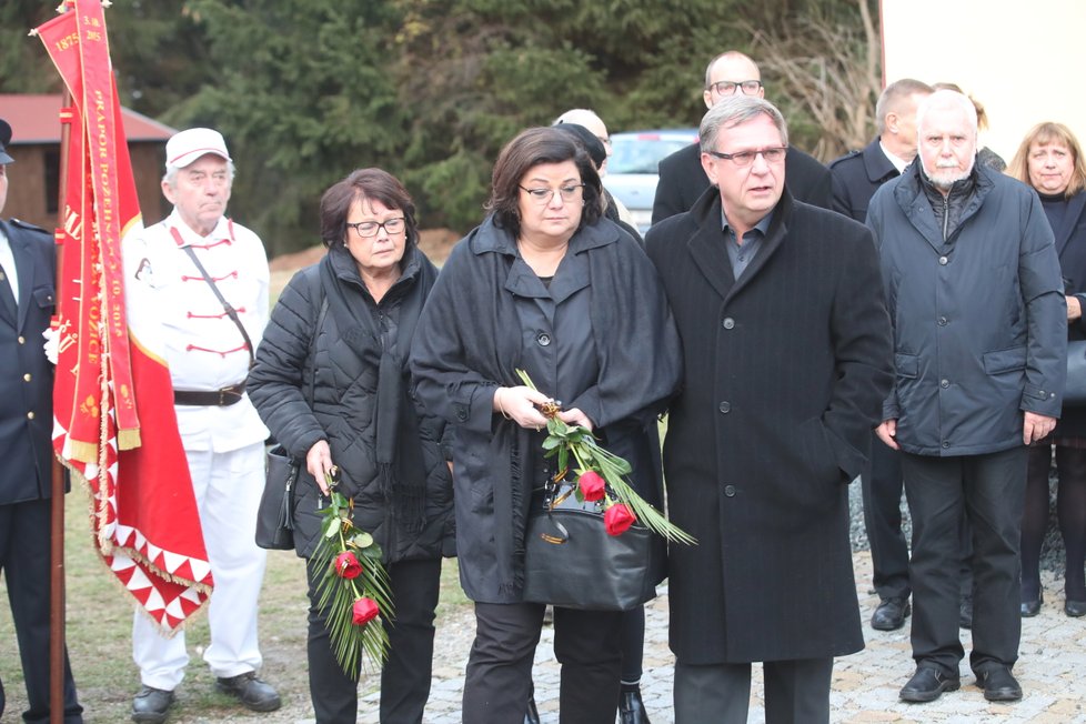 Poslední rozloučení s Lubomírem Kostelkou v Kamberku