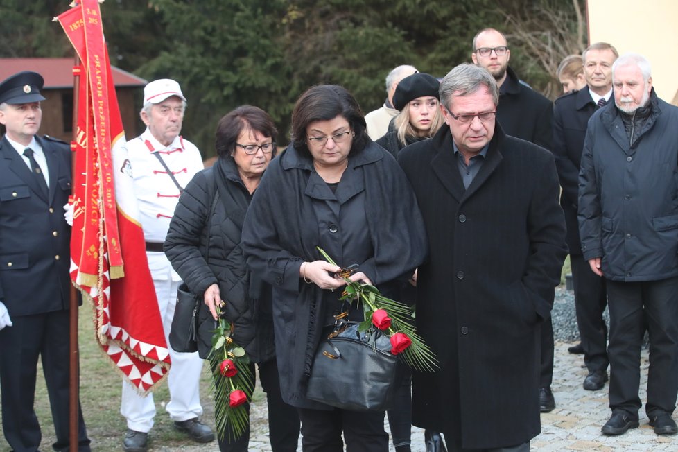 Poslední rozloučení s Lubomírem Kostelkou v Kamberku