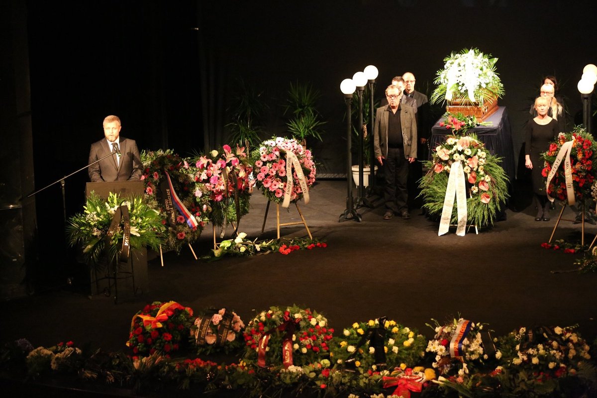 Pohřeb Lubomíra Lipského
