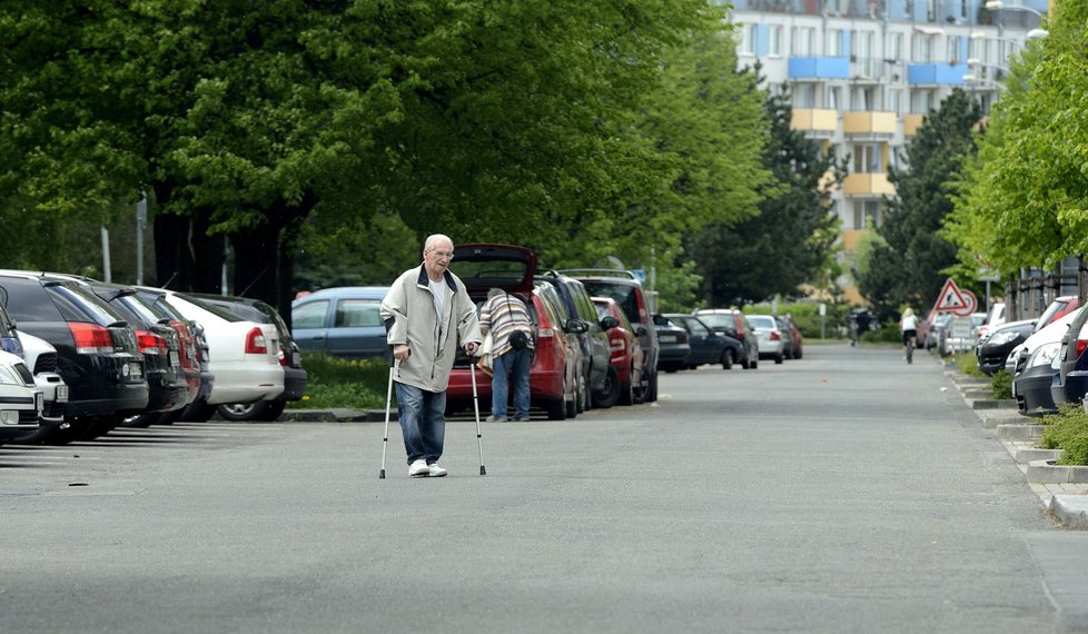 8. května 2013: Štrougal vyráží na Proseku na svou pravidelnou procházku