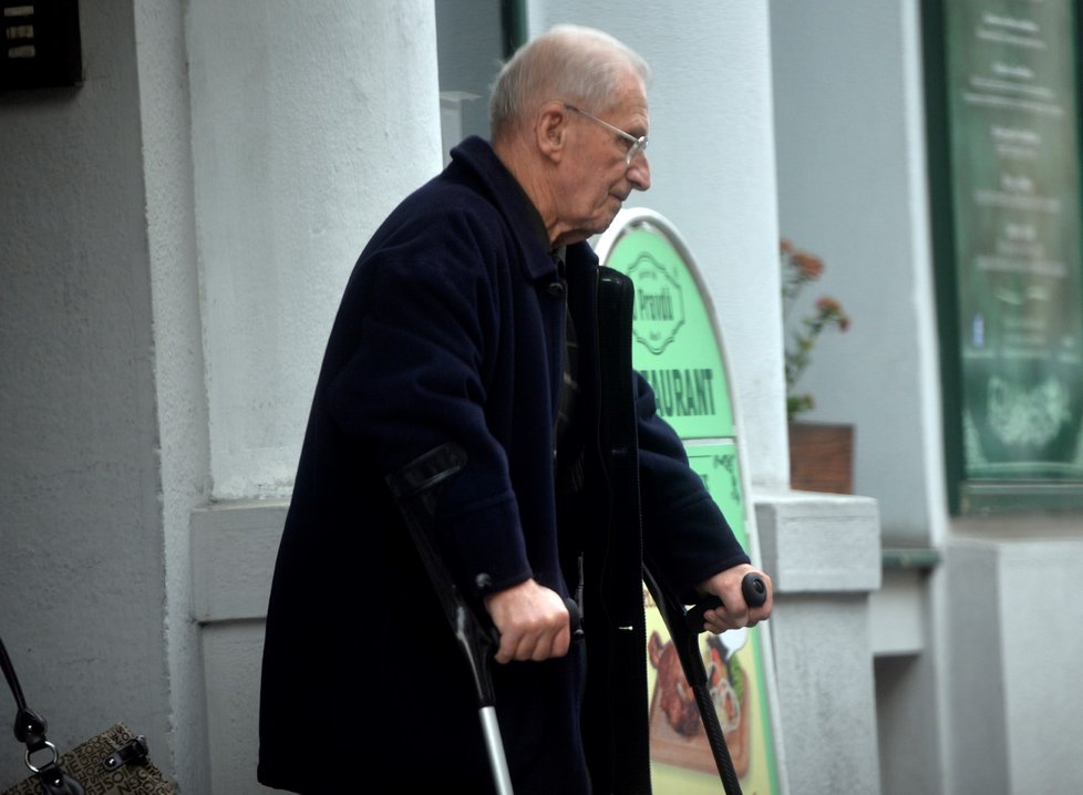 Lubomír Štrougal v roce 2017.