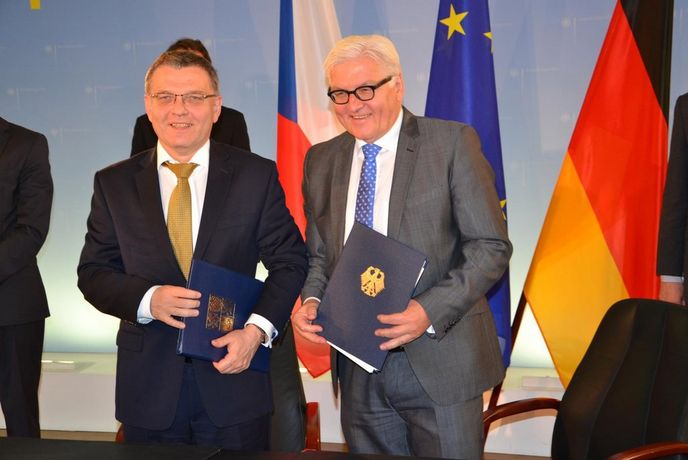 Lubomír Zaorálek, Frank-Walter Steinmeier