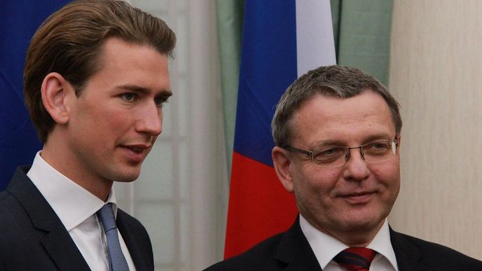 Lubomír Zaorálek, Sebastian Kurz