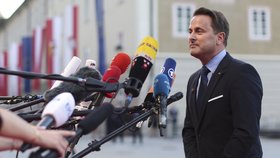 Lucemburský premiér Xavier Bettel.