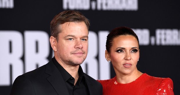 Matt Damon a Luciana Barroso