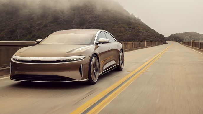 Americká automobilka Lucid Motors má ambice stát se konkurentem firmy Tesla.