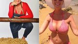 Lucie Benešová (46) za sexbombu: Na pláži předvedla dechberoucí dekolt v titěrných bikinách!