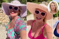 Benešová (51) a návrat na „kozí stezku“! Obdiv sklízí dekoltem i podnikatelským duchem