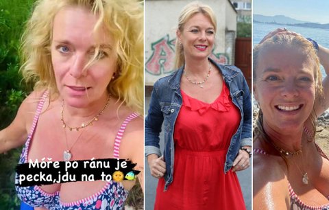 Sexbomba ze Slunečné Benešová se opět vyprsila: Na dovolené odhodila stud i svršky!