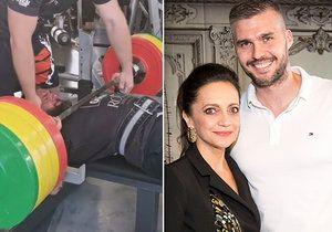 Nabušený milenec Lucie Bílé: Zvedl 180 kilo a je v reprezentaci!