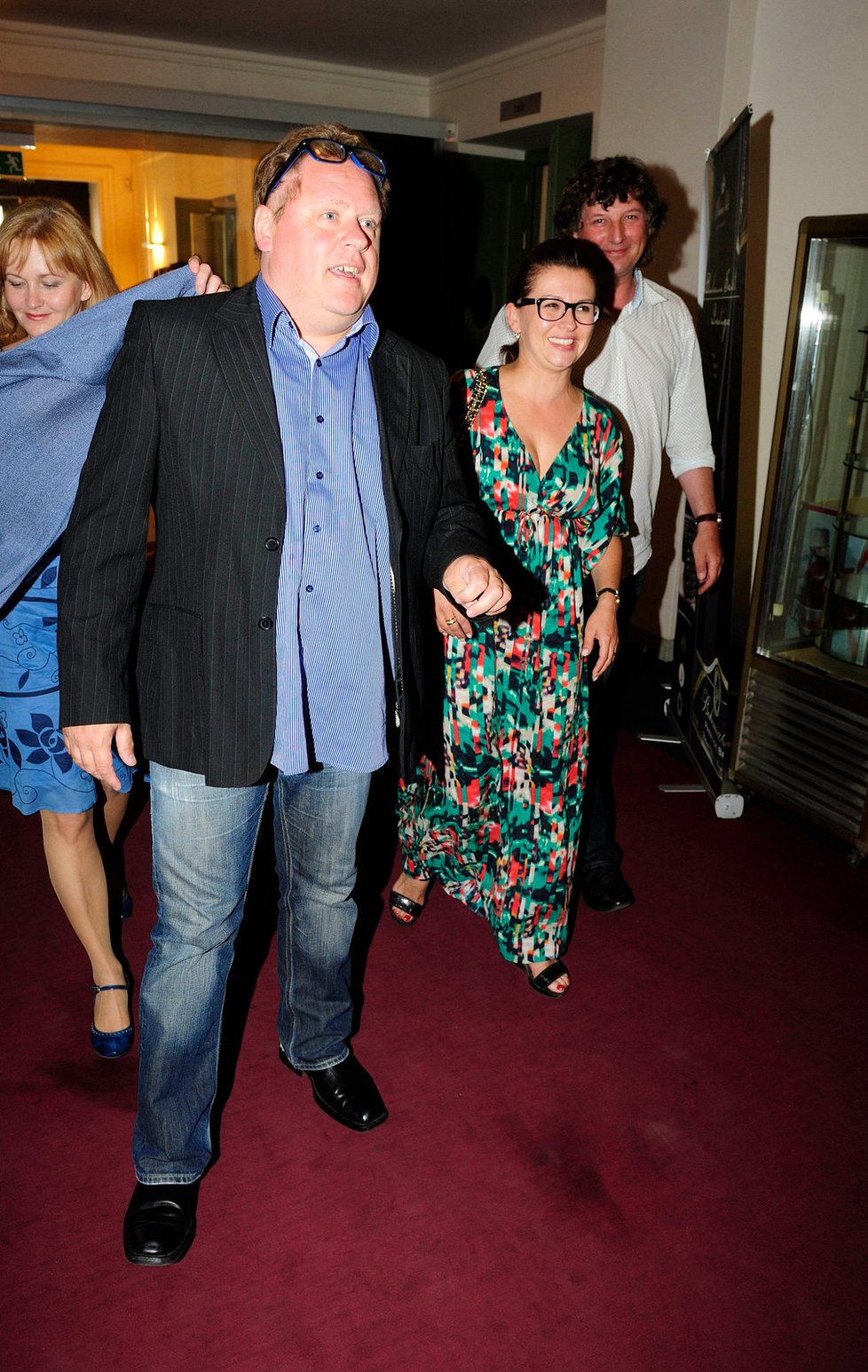 S muzikálem Carmen se mezi dávky přišla rozloučit i herečlka Dana Morávková s manželem