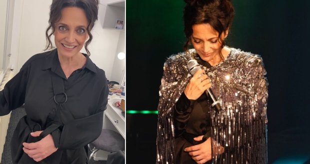 Lucie Bílá statečně koncertuje i přes zlomeninu ramene