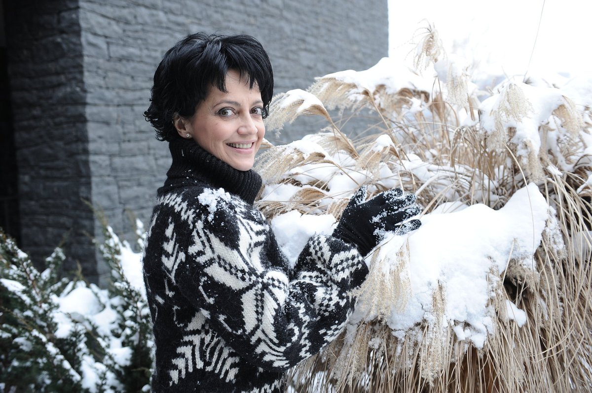 Lucie Bílá miluje sníh