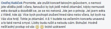 Rozpolcené reakce fanoušků Lucie Bílé na zrušené koncerty