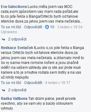 Lucie Bílá se zastala na Slavících Ortela a tím naštvala své fanoušky.