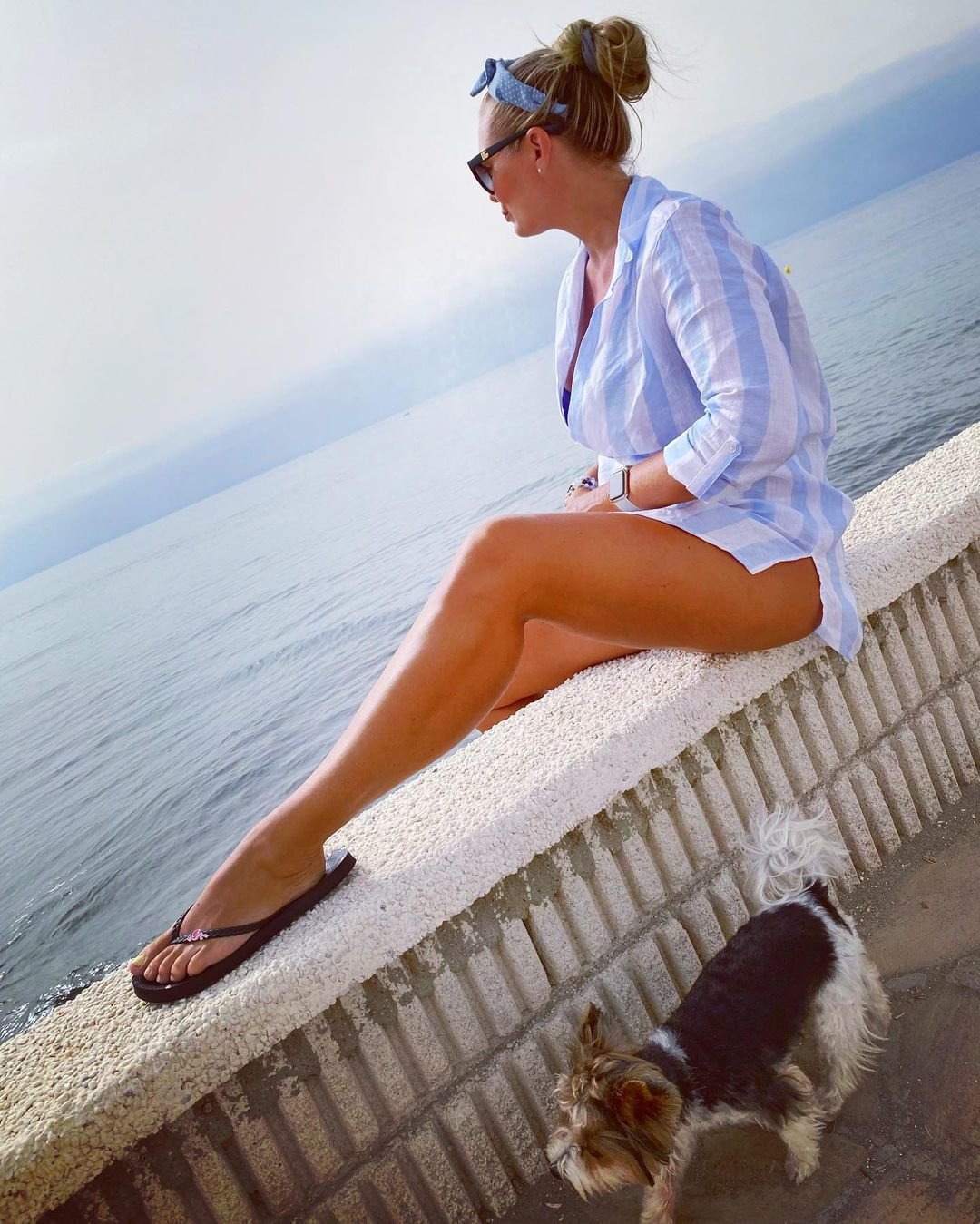 Lucie Borhyová na dovolené