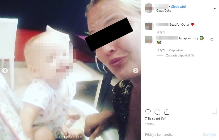 Další z fotografií na sociální síti instagram, kterou Lucie přidala z Kataru.