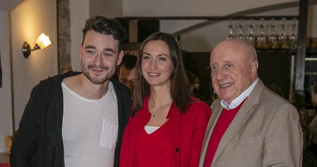Lucie Gelemová, Felix Slováček a Patrik Stoupa