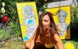 Lucie Gelemová jako svůdnice Lucie Gelemová jako svůdnice