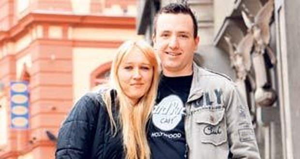 Lucka Kolářová s manželem Honzou Kovaříkem