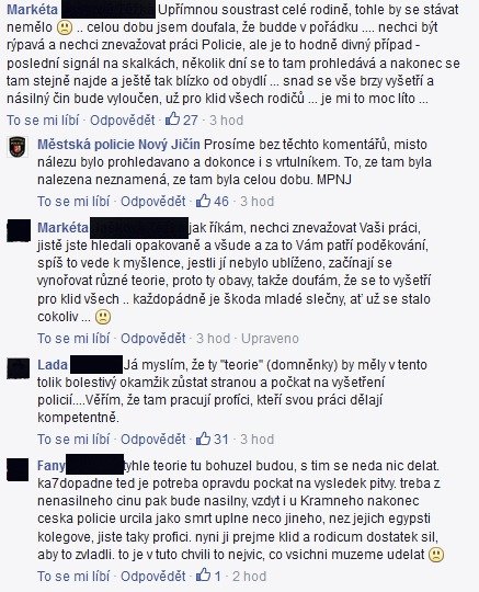 Městská policie potvrdila, že místo, kde byla Lucka nalezena, se už jednou prohledávalo.