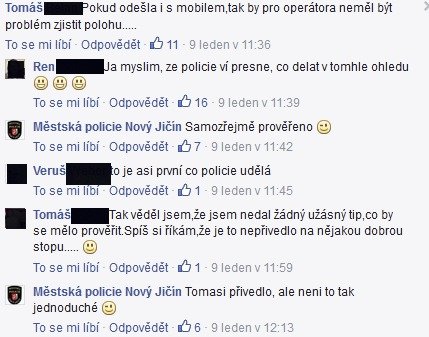 Policisté mobil Lucky zaměřili.