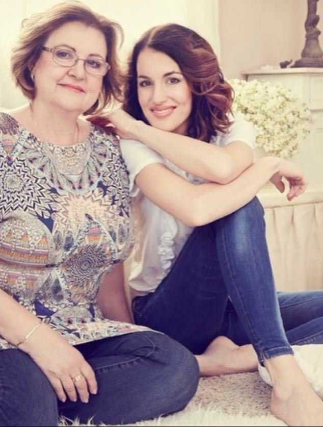 Lucie Křížková s maminkou