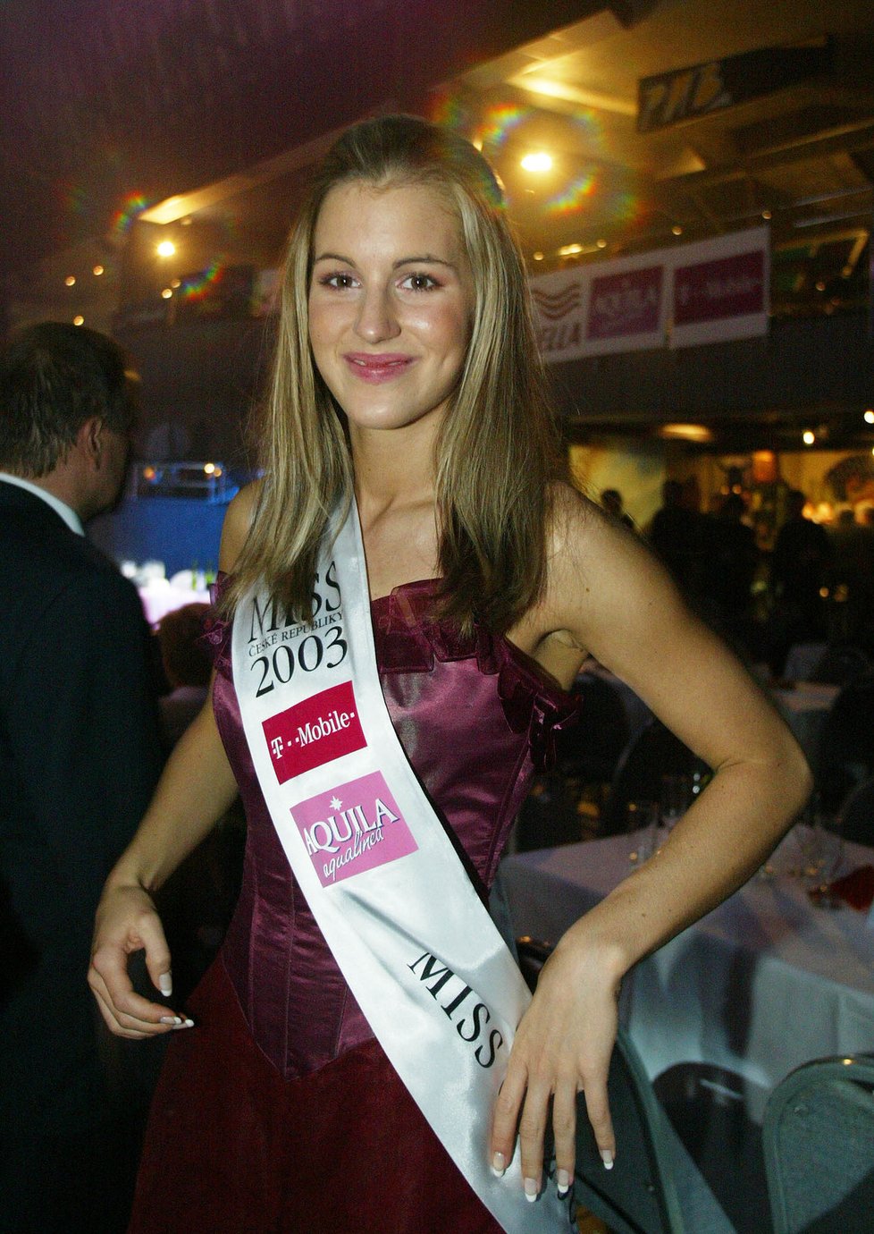 Lucie Křížková, tehdy Váchová, době Miss 2003