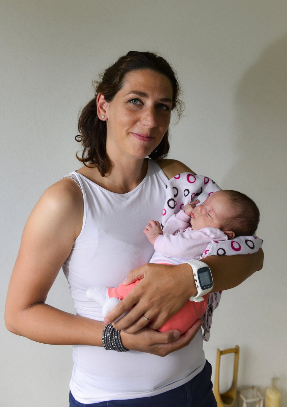 Lucie Pečenková porazila rakovinu a porodila dceru.