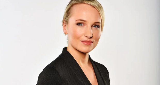 Moderátorka CNN Prima News Lucie Ptáčková, dříve Hrdličková