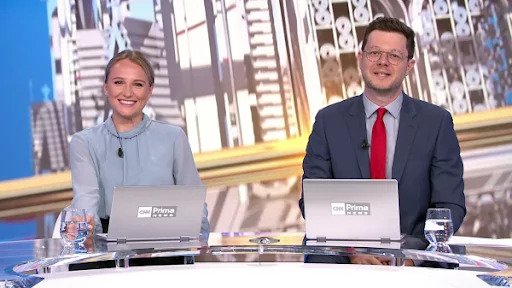Moderátorka CNN Prima News Lucie Ptáčková