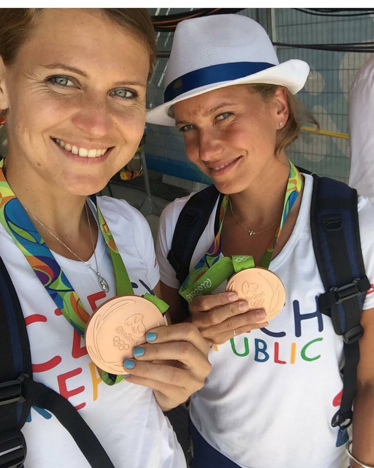 Lucie Šafářová a Barbora Strýcová po olympijádě v Riu