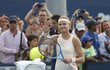 Lucie Šafářová vstup do grandslamového US Open zvládla skvěle.