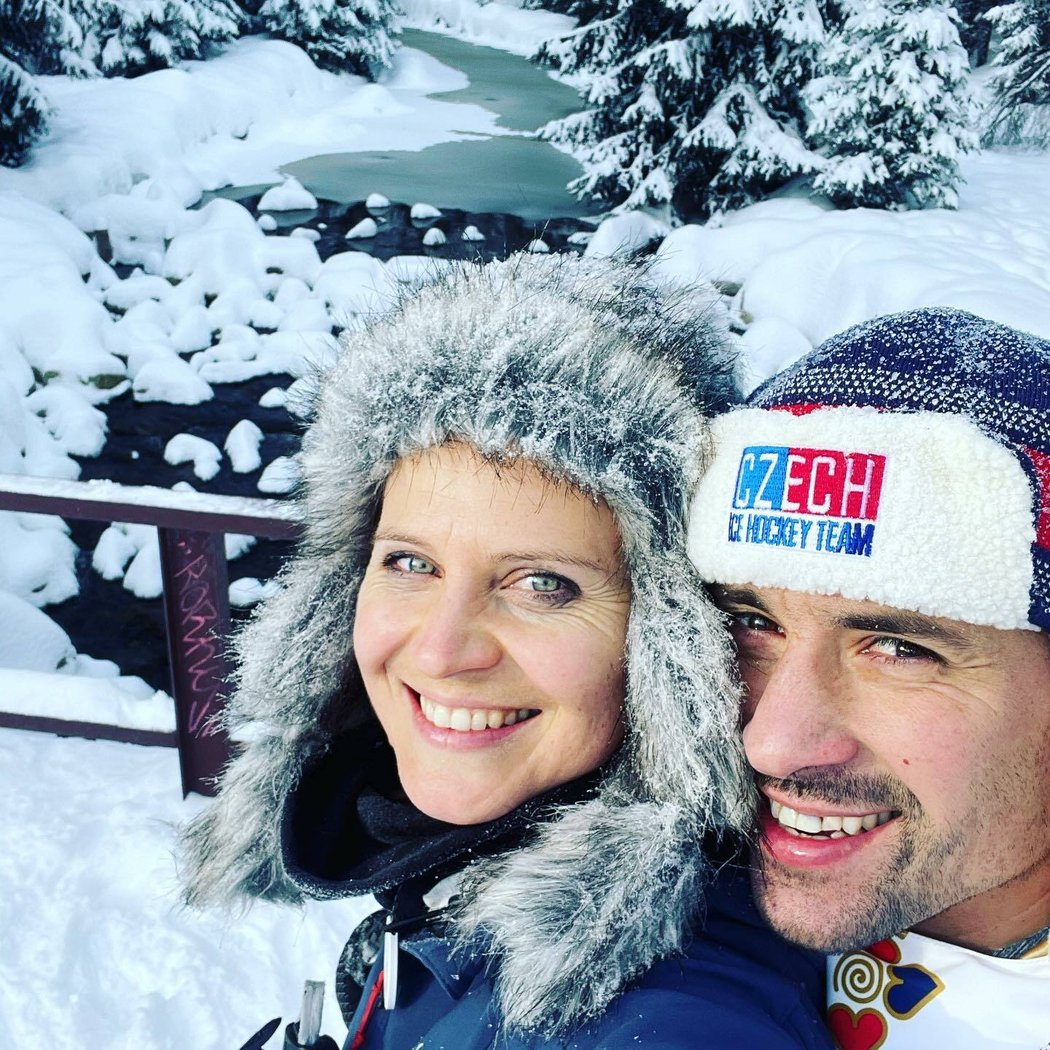 Lucie Šafářová je na turnaji v Lucembursku společně s manželem Tomášem