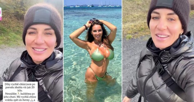Lucie Šlégrová odhalila, že si fyzičku udržuje rychlou chůzí.