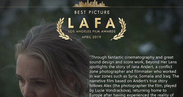 Lucie Vondráčková si zahrála ve filmu Beyond her lens, který v Los Angeles sklidil cenu za nejlepší film!