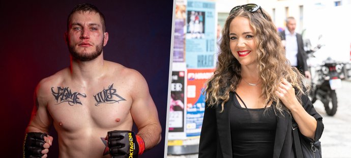 Lucie Vondráčková randí s MMA bijcem Zdeňkem Polívkou