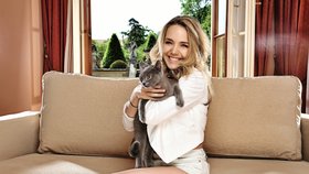 Lucie Vondráčková miluje zvířata