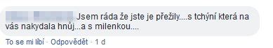 Fanoušci se zastali Lucie Vondráčkové.