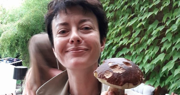 Lucie Vopálenská ráda houbaří.