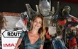 Lucie Zedníčková na premiéře filmu Transformers