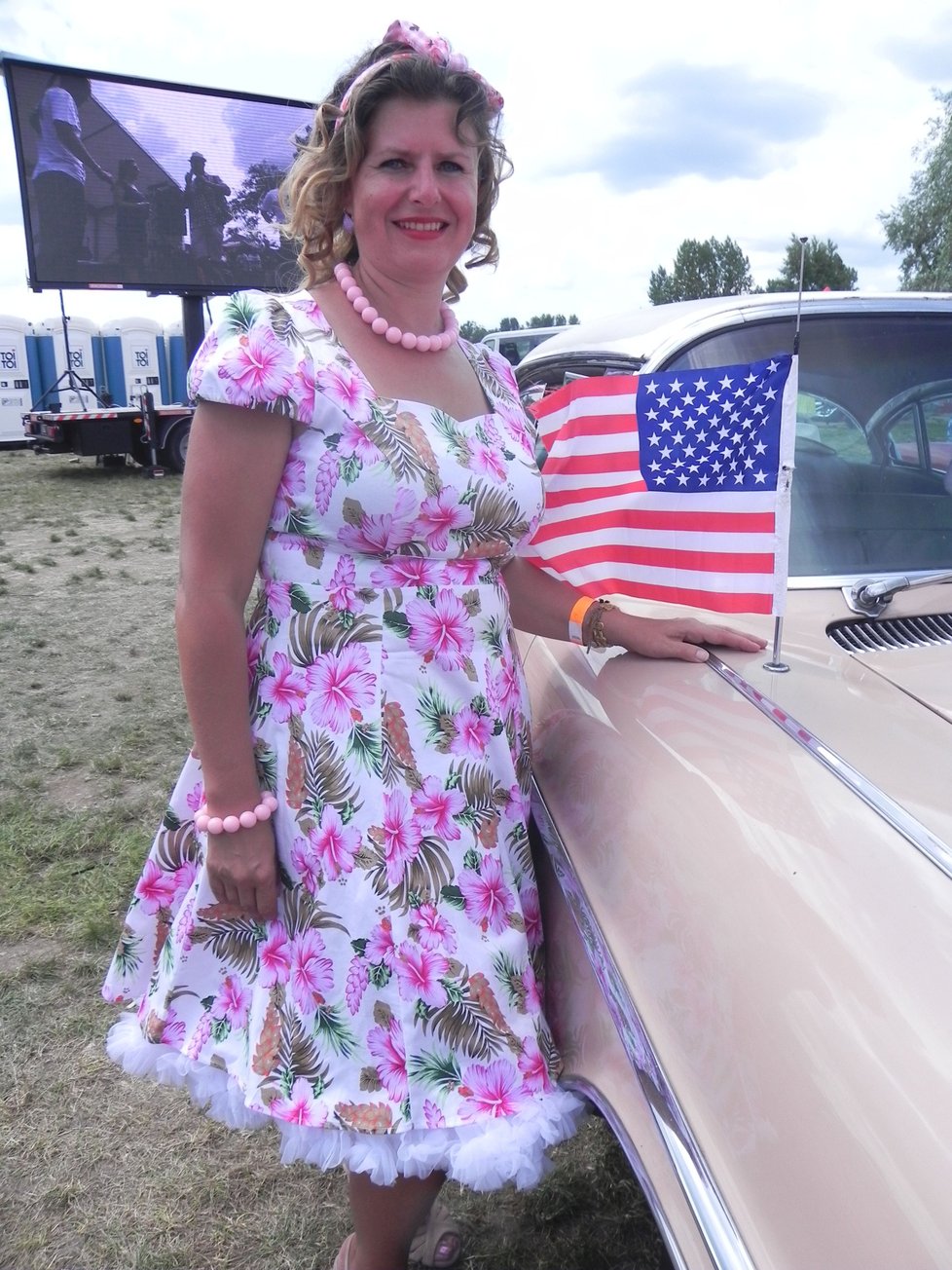 Cadillac jak od Elvise. Model z roku 1958 vlastní Petr Žítek z Varnsdorfu.