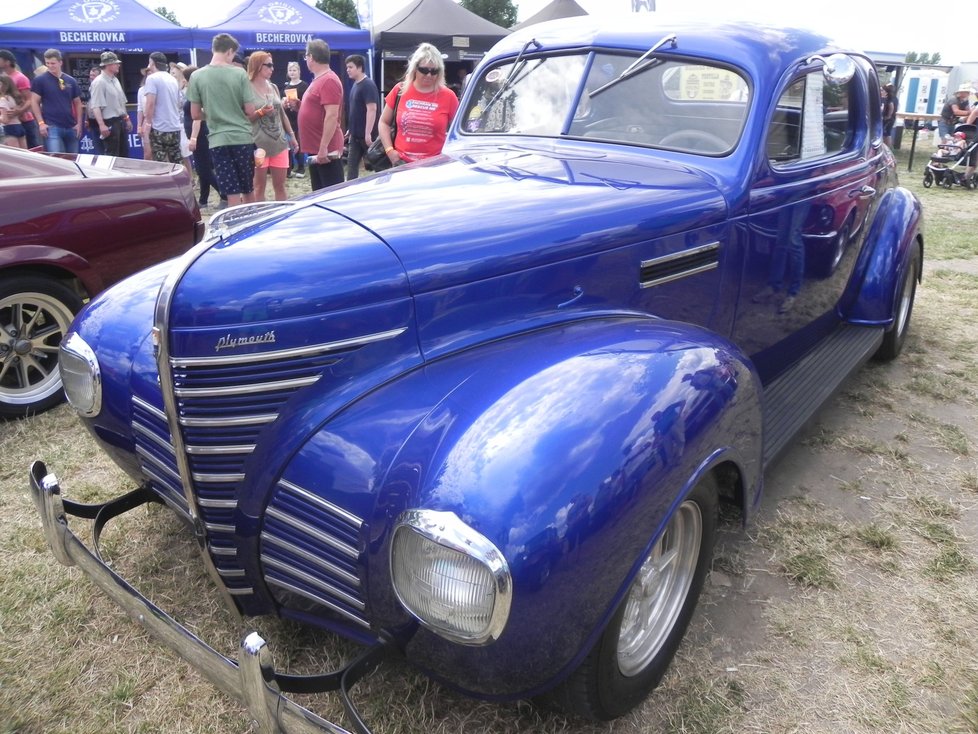 Model Plymouth vyrobený v Detroitu v roce 1939.