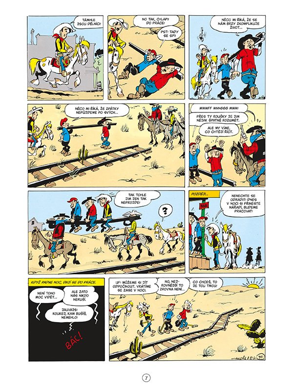 Lucky Luke: Koleje v prérii