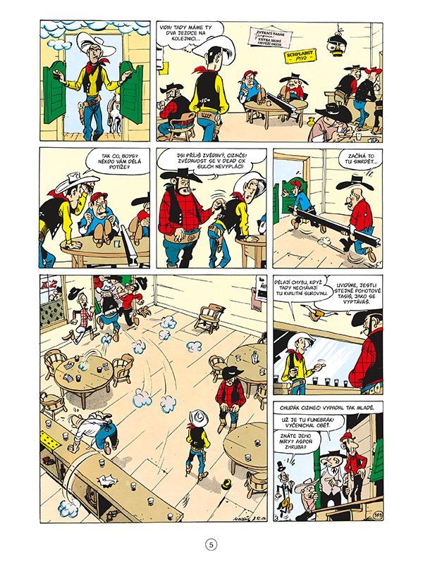 Lucky Luke: Koleje v prérii