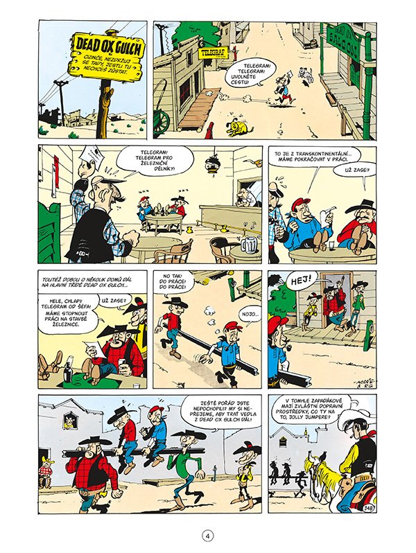 Lucky Luke: Koleje v prérii