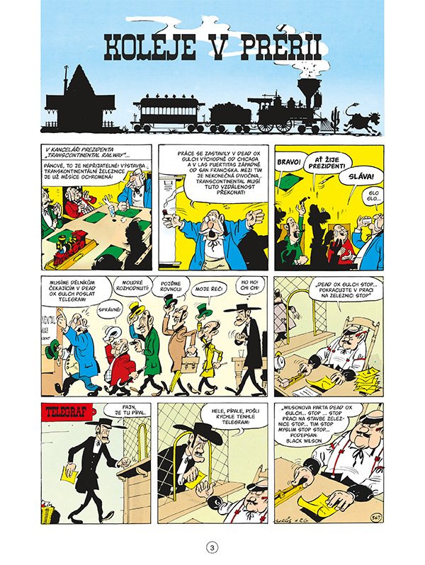 Lucky Luke: Koleje v prérii