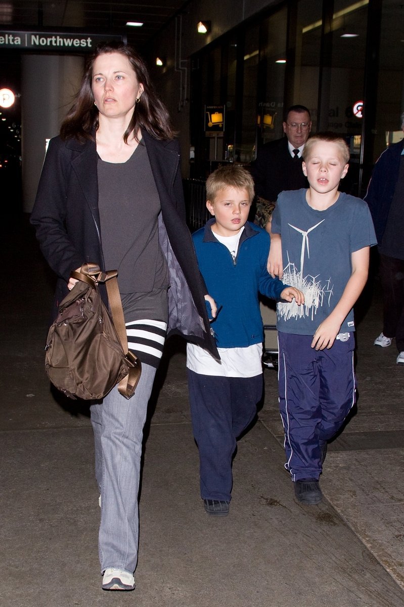 Lucy Lawlessová – seriálová Xena a její dva synové