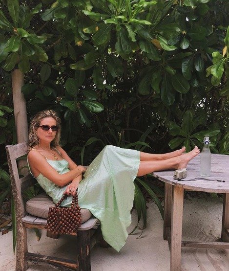 Na Maledivách trávila dovolenou blogerka Lucy.