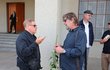 Václav Kopta na snímku s Petrem Maláskem. Václav Kopta na snímku s Petrem Maláskem.